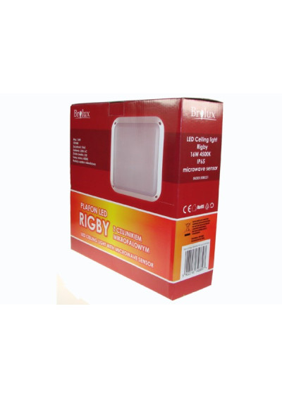Clyra LED Ceiling Light 16W 4500K IP65 Microwave Sensor
