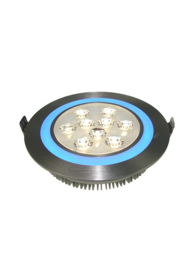 LED Downlight Power Orbita 1W9+3W Daylight Helixa+Blue | LEDownia.pl