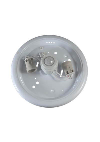Plafon 2x40W E27 z czujnikiem PIR | LEDownia.pl