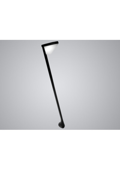 Słupek ogrodowy LED Savio 6W WW czarna IP54 80cm | LEDownia.pl