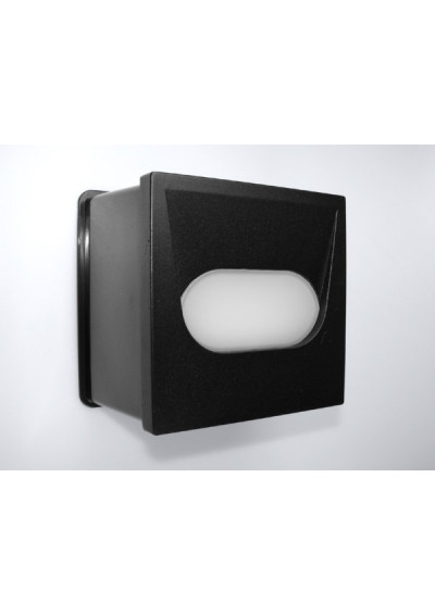 Oprawa elewacyjna LED Kerrell 3W WW czarna | LEDownia.pl