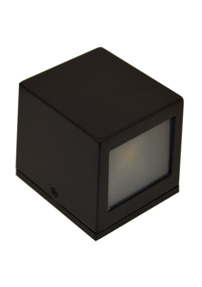 Oprawa elewacyjna LED Double 5W 4000K czarna | LEDownia.pl