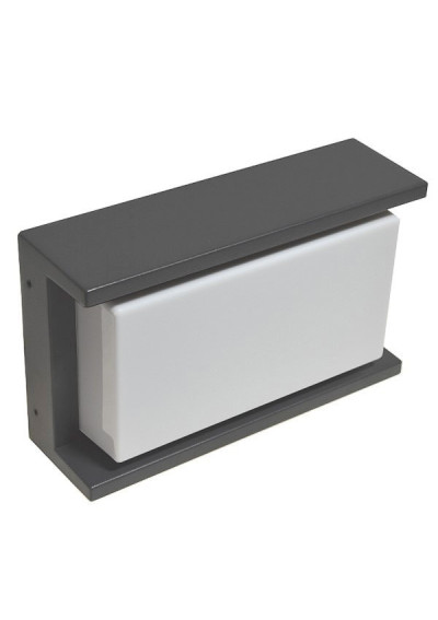 Velora F E27 Anthracite facade luminaire