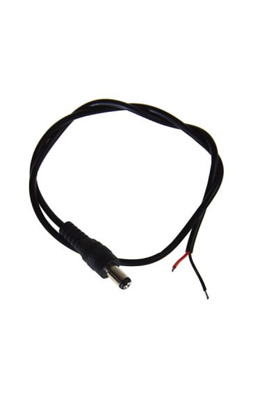 Wtyk DC 2,1/5,5 na kablu 45cm | LEDownia.pl
