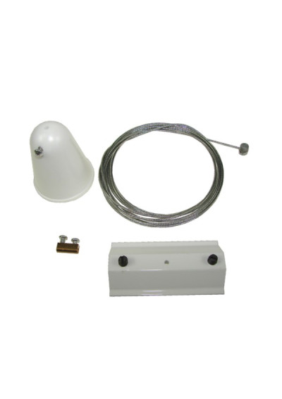 Uchwyt do podwieszenia szynoprzewodów 1 faza biały | LEDownia.pl