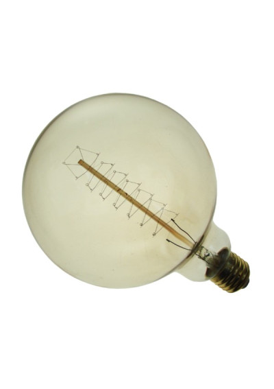 Żarówka węglowa Selred G125 60W E27 | LEDownia.pl