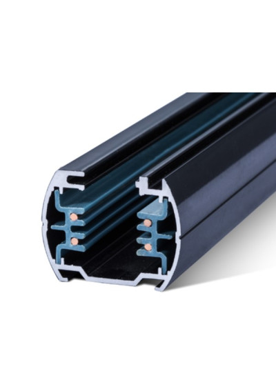 Avenlo 3-Phase Black Surface-Mounted Track 2.0m | LEDownia.pl