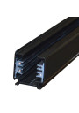 Lumara Black 3-Phase Surface Mounted Track 2.0m