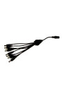 Power Splitter DC 1in/8out 2.5/5.5 25cm