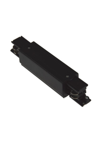 Łącznik szyny 3 fazowej Adar prosty czarny | LEDownia.pl