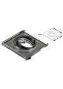 Lunivar Clear Chrome Adjustable Ceiling Light