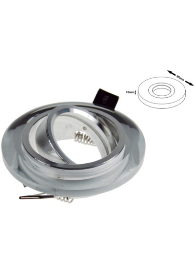 Oprawa sufitowa Evolet Clear ruchoma