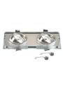 Zyven Clear Double Adjustable Ceiling Light
