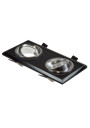Zyven Black Double Adjustable Ceiling Light