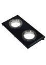 Zyven Black Double Ceiling Light