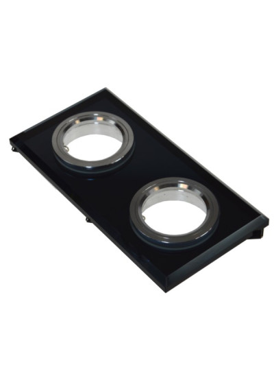 Zyven Black Double Ceiling Light