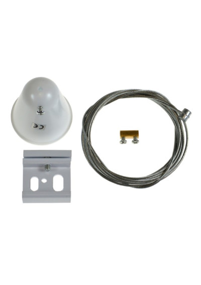 Uchwyt do podwieszenia szynoprzewodów 3 fazy biały | LEDownia.pl