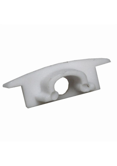 Basic Medium Recessed Profile End Cap with Hole | LEDownia.pl