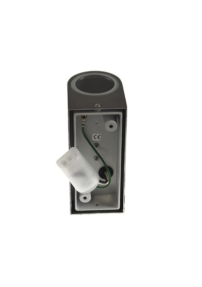 Oprawa elewacyjna Forti 2x GU10 srebrny | LEDownia.pl