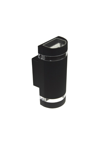 Oprawa elewacyjna Kortek 2x GU10 czarny | LEDownia.pl