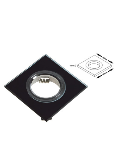 Lyvro Black Ceiling Light