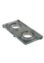 Lunivar Clear Double Ceiling Light