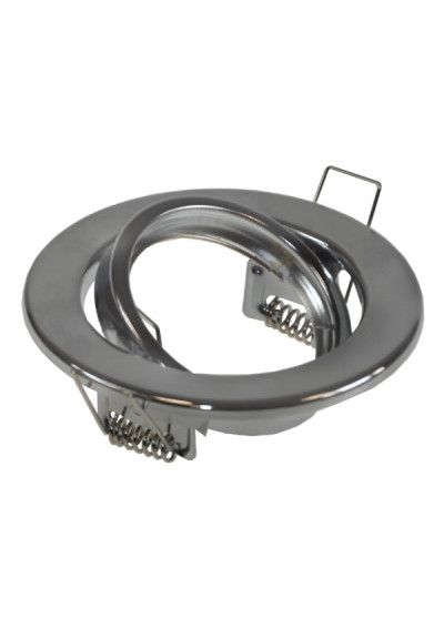 Velune Silver Round Ceiling Fixture Adjustable Steel