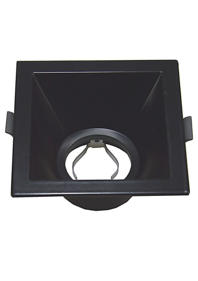 Vantor Black Rectangular Ceiling Light Aluminium