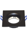 Lucentra Black Rectangular Ceiling Light Aluminium