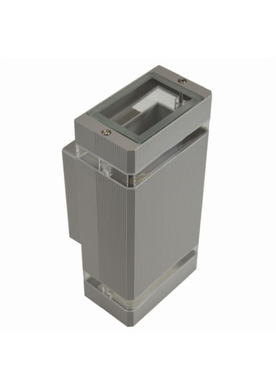 Oprawa elewacyjna Litek 2x GU10 szara | LEDownia.pl