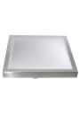 i Square Ceiling Light 2E27 Silver | LEDownia.pl