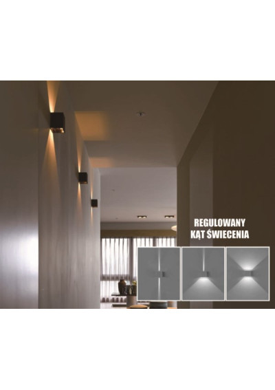 Oprawa elewacyjna LED Kreon 23w kwadrat 4000K RA | LEDownia.pl