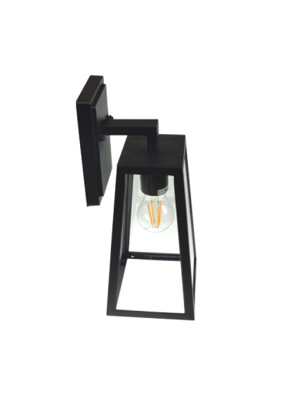 Oprawa elewacyjna Rina czarna E27 | LEDownia.pl