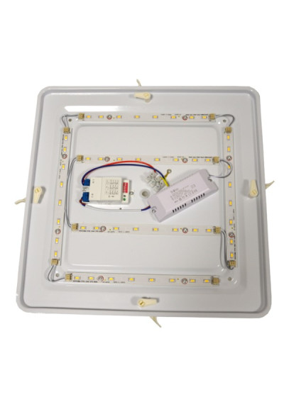 Plafon led Luxa 24W 4000K z czujnik. MF antracy | LEDownia.pl