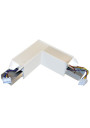 Lux Line White Corner Fixture Connector | LEDownia.pl