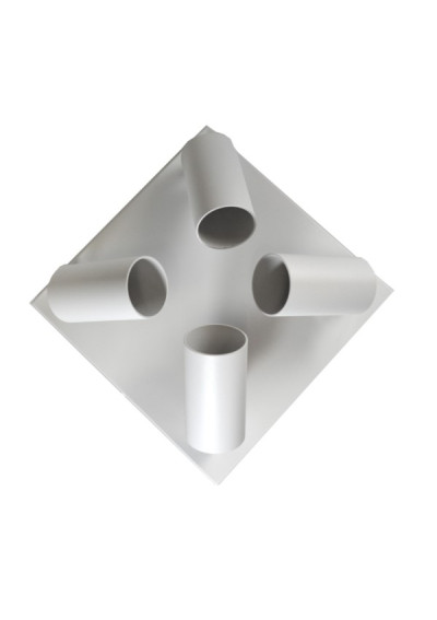 FERRO Square 4xGU10 Spotlight White | LEDownia.pl