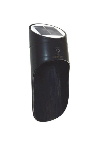 Oprawa elewacyjna LED Palesa 1W 4000K czarna solar | LEDownia.pl