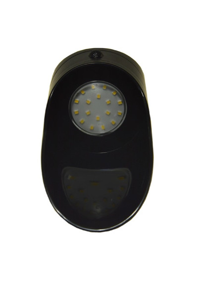 Oprawa elewacyjna LED Palesa 1W 4000K czarna solar | LEDownia.pl