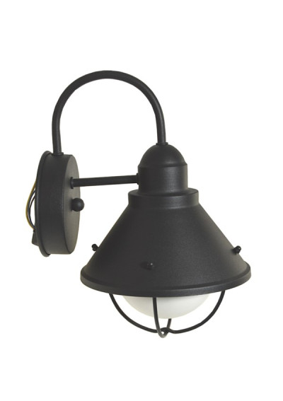 Oprawa elewacyjna Lavina czarna E27 | LEDownia.pl