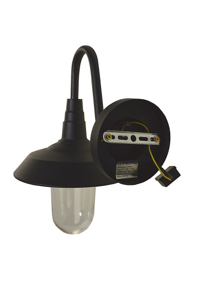 Oprawa elewacyjna Nilda czarna E27 | LEDownia.pl