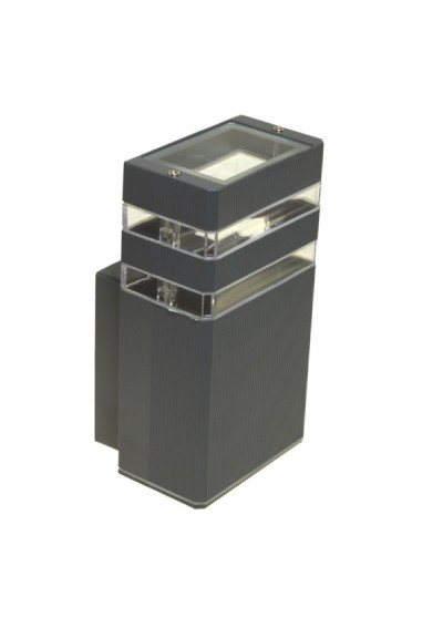 Oprawa elewacyjna Santa 1x GU10 antracyt | LEDownia.pl