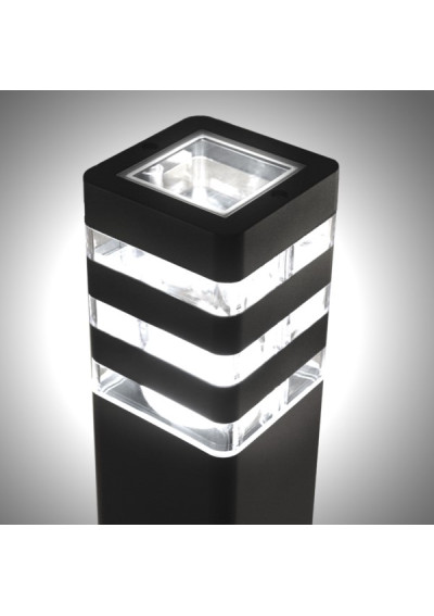 Słupek ogrodowy Santa 1x E27  50cm antracyt