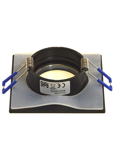 Ceiling Luminaire Vetra IP54 Black kwadrat alumini