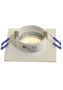 Vetra IP54 Square Ceiling Light White Aluminum
