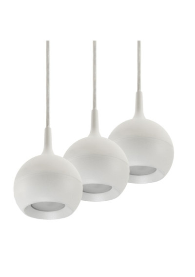 Lampa spotlight COLVA 3xGU10 biała wisząca | LEDownia.pl