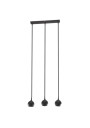 Lampa spotlight COLVA 3xGU10 czarna wisząca | LEDownia.pl