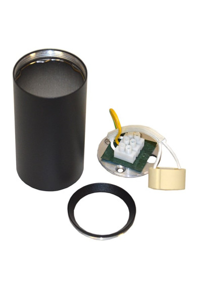 Oprawa sufitowa Kroso czarna okrągła 55x100 | LEDownia.pl