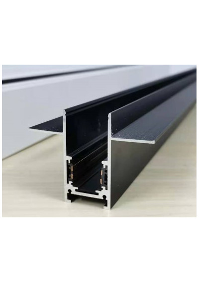 Szynoprzewód magnetyczny podtynkowy czarna 2,0m | LEDownia.pl