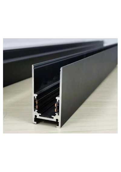 Szynoprzewód magnetyczny natynkowa czarna 2,0m | LEDownia.pl