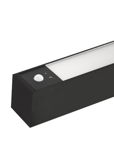 Oprawa led Lux Line 40W 4000K 1,2m czarna PIR | LEDownia.pl